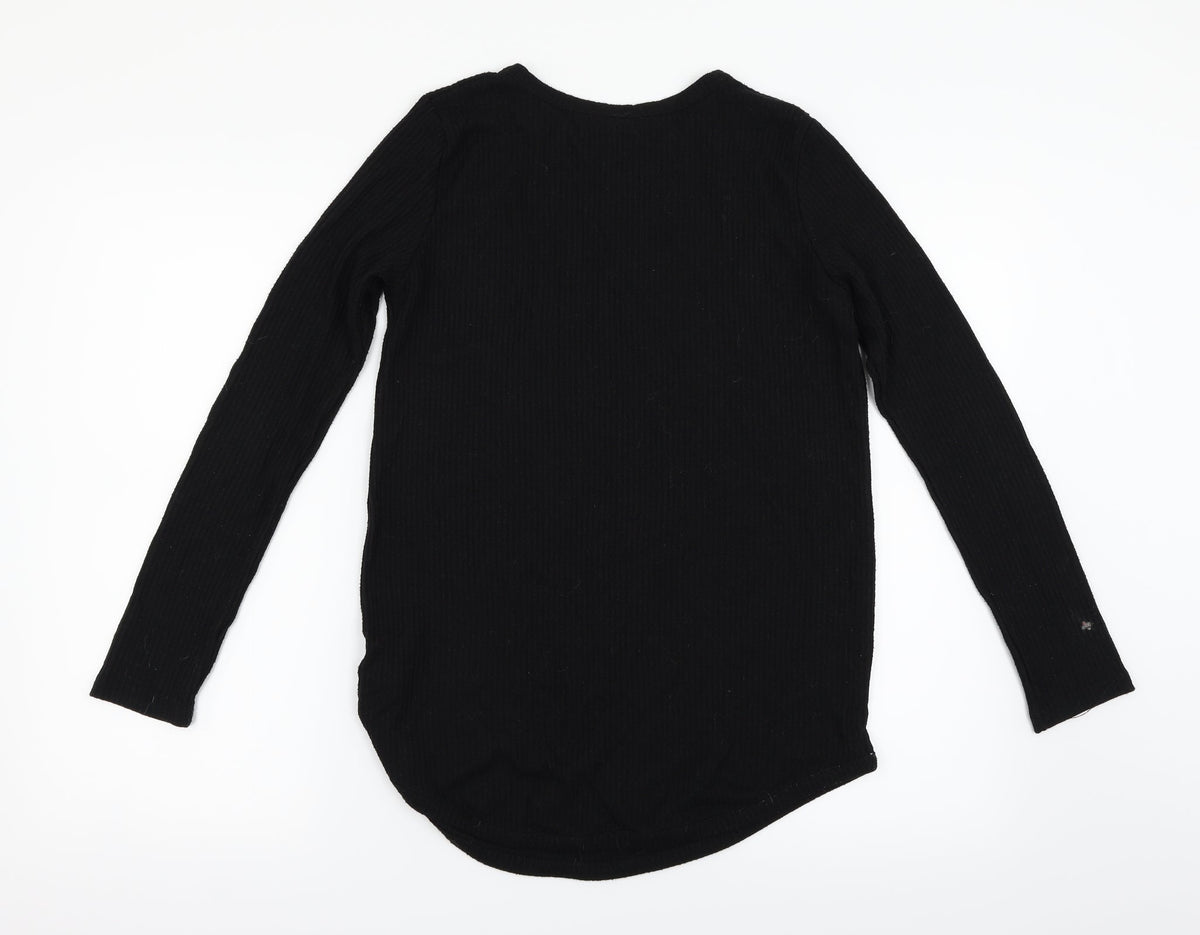 Forever 21 Womens Black   Pullover Jumper Size M