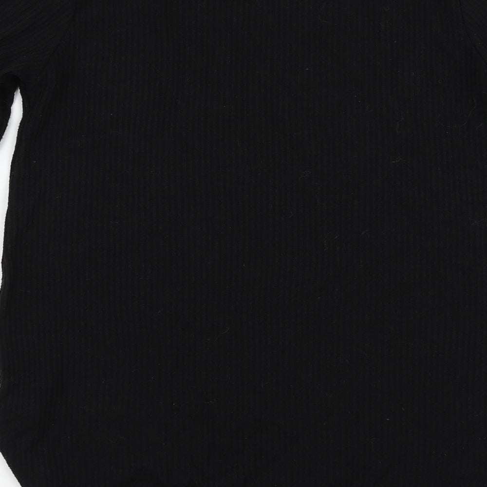 Forever 21 Womens Black   Pullover Jumper Size M