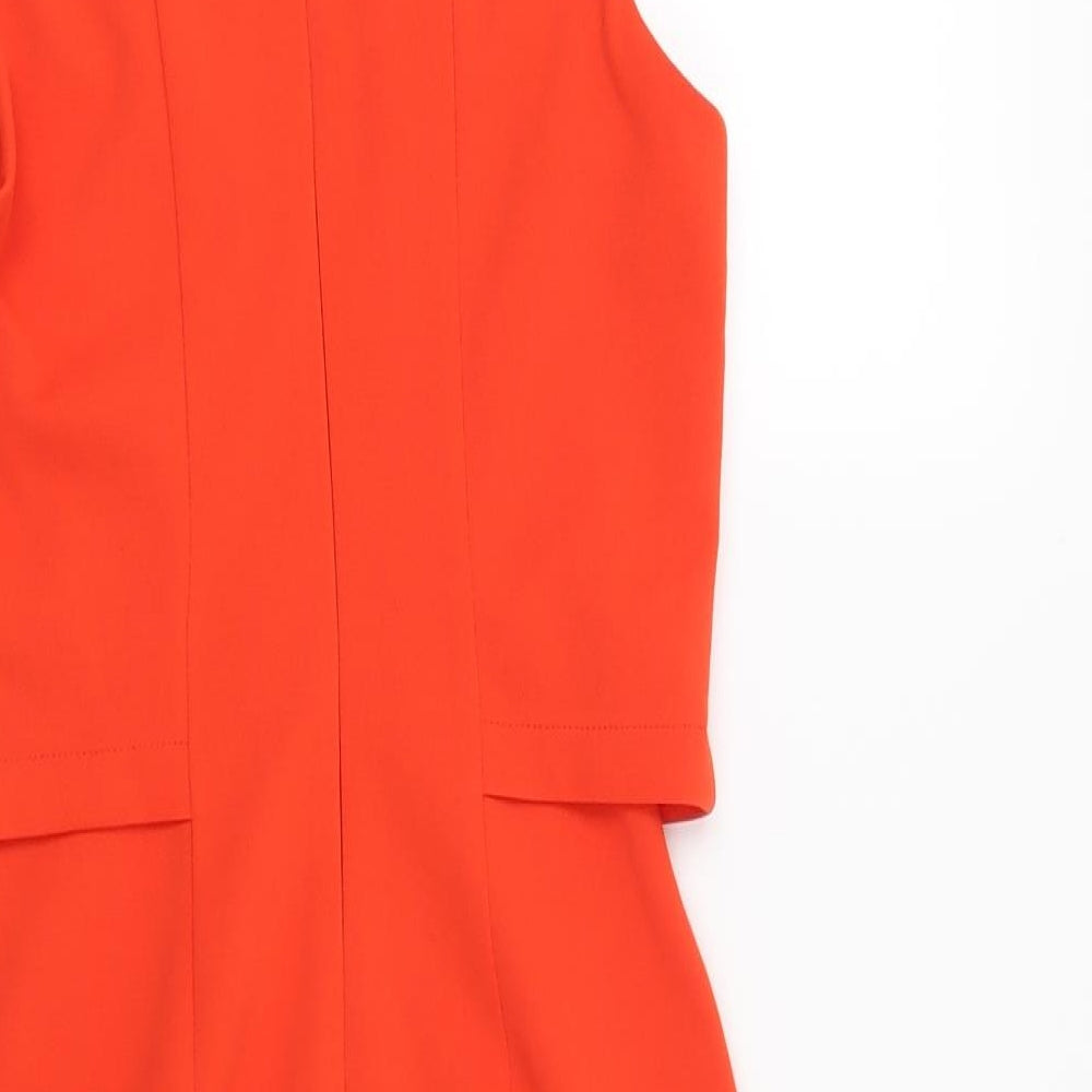 Topshop Womens Red   Shift  Size 6