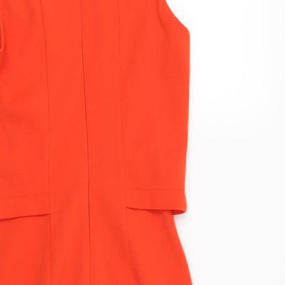 Topshop Womens Red   Shift  Size 6