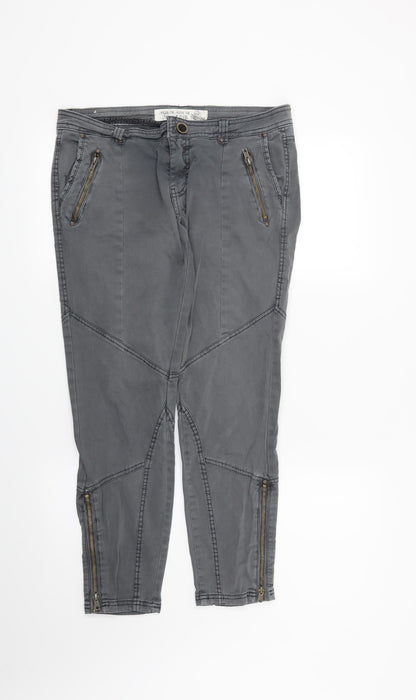 New Look Womens Grey   Skinny Jeans Size 10 L26 in