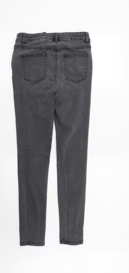 NEXT Womens Black   Skinny Jeans Size 10 L28 in