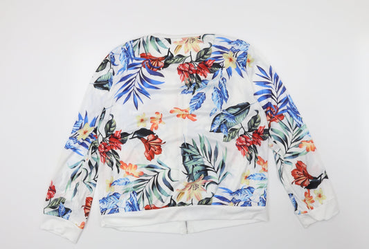 Womens UK Size 2XL Preworn White Jacket