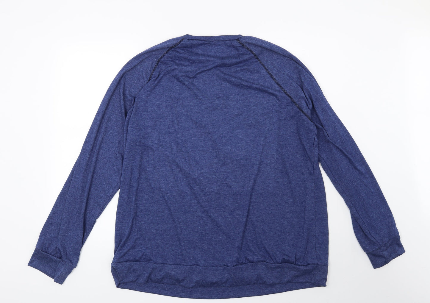 Preworn Womens Blue   Pullover Sweatshirt