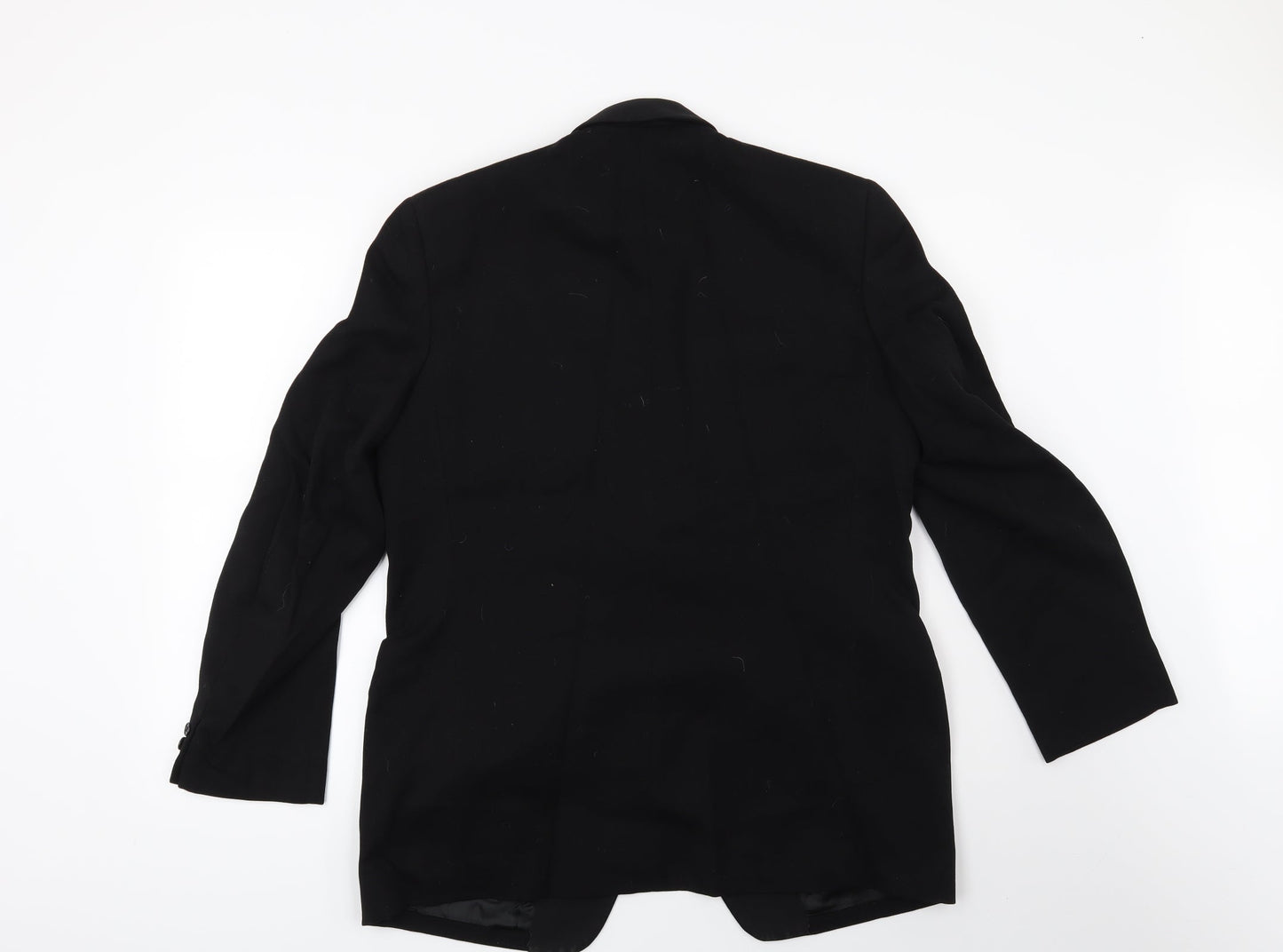 Mens UK Size 38 Preworn Black Jacket