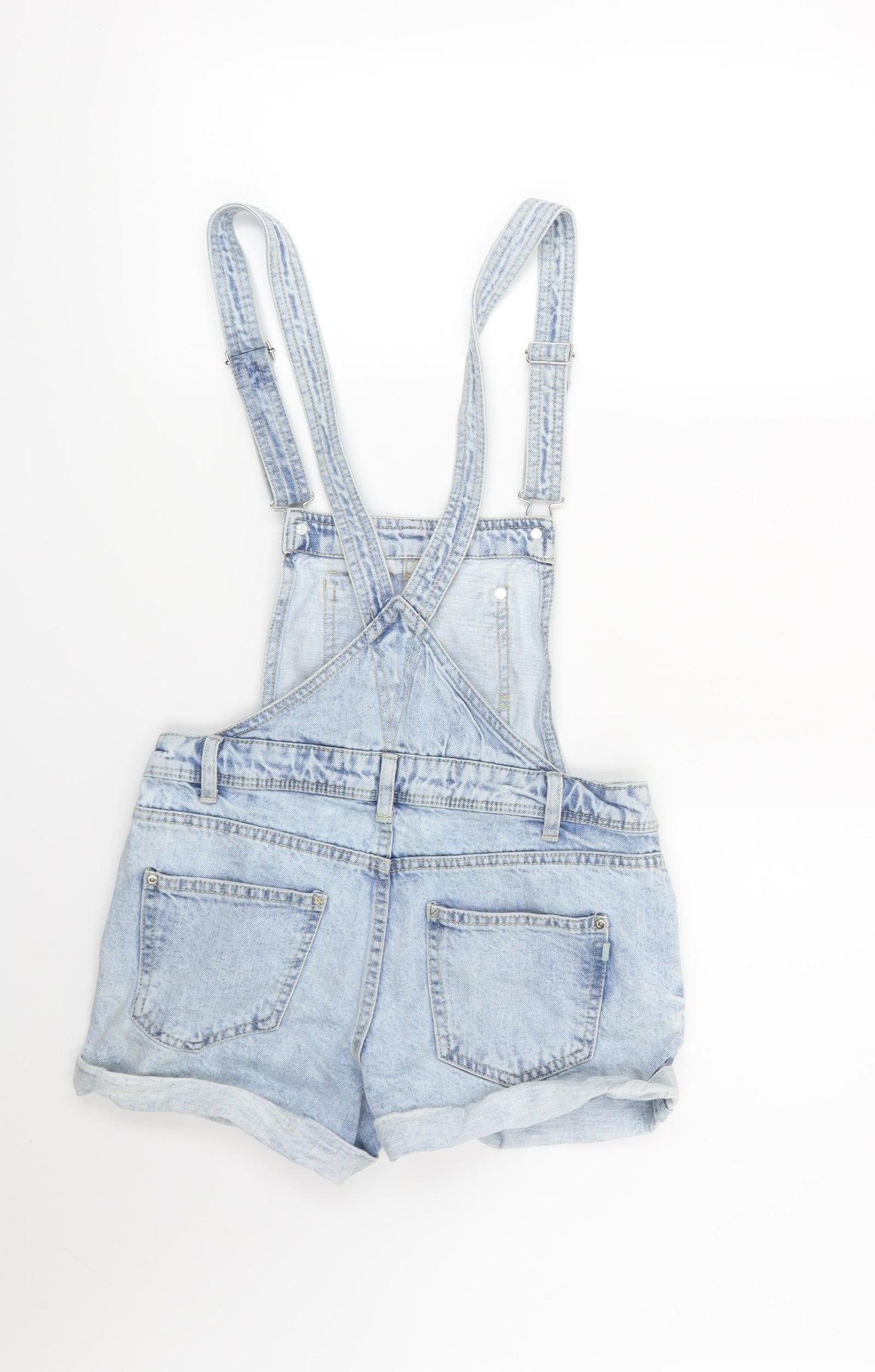 Bershka Womens Blue   Dungaree One-Piece Size 2XS