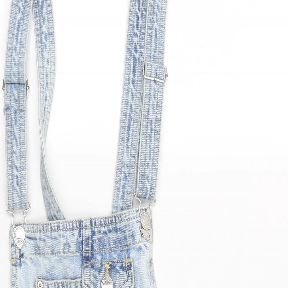Bershka Womens Blue   Dungaree One-Piece Size 2XS