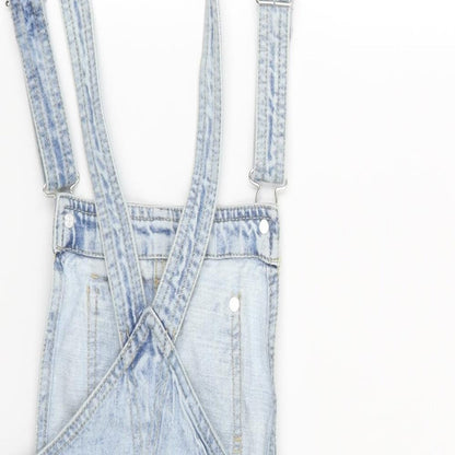Bershka Womens Blue   Dungaree One-Piece Size 2XS