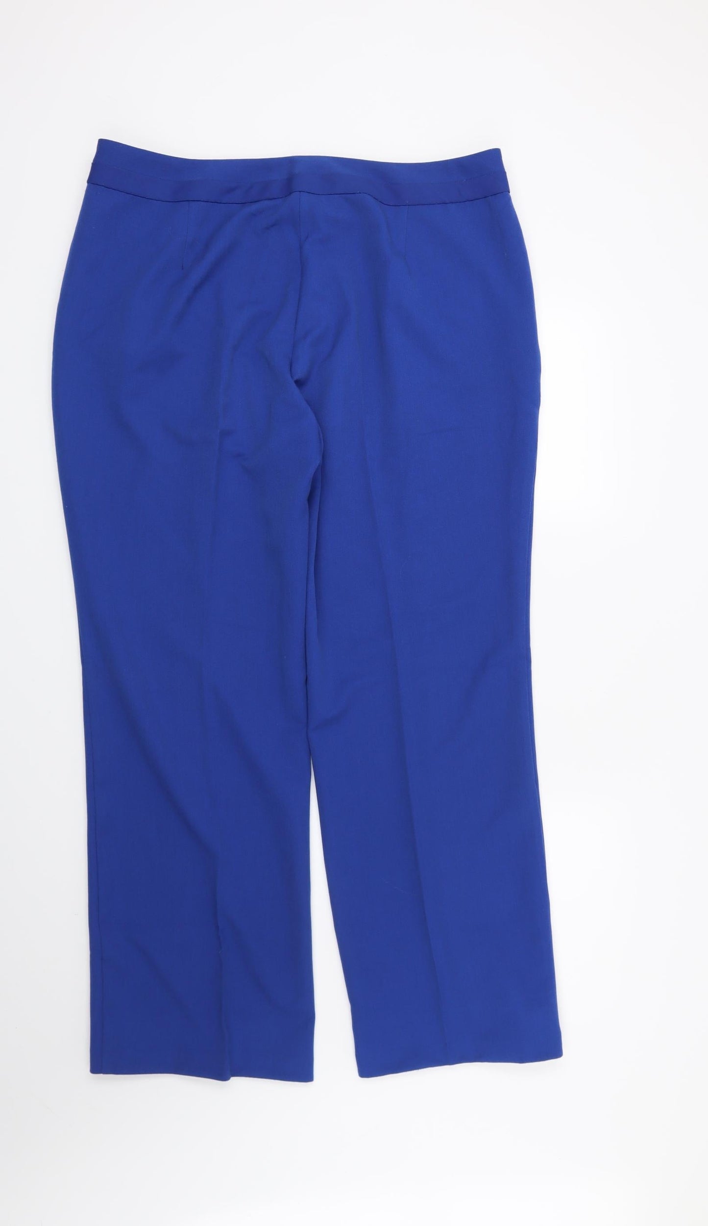 Womens UK Size 18 Marisota Regular Fit  Blue Trousers