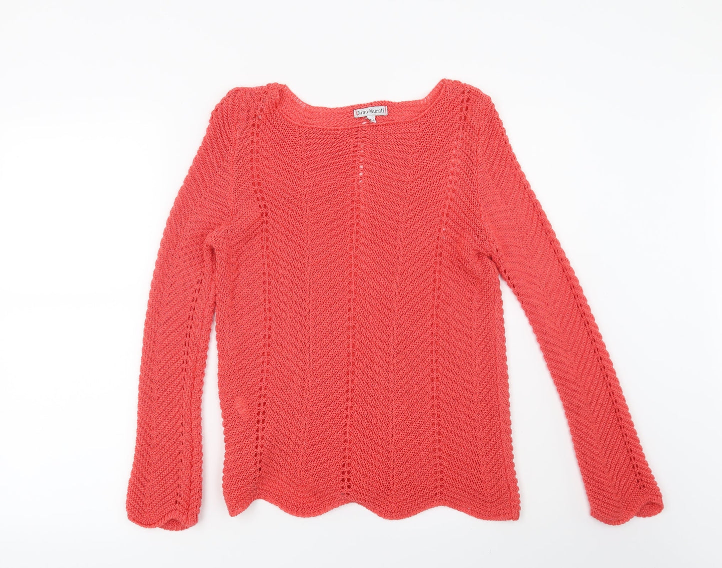 Preworn Womens Pink   Pullover Jumper Size S