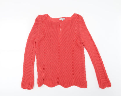 Preworn Womens Pink   Pullover Jumper Size S