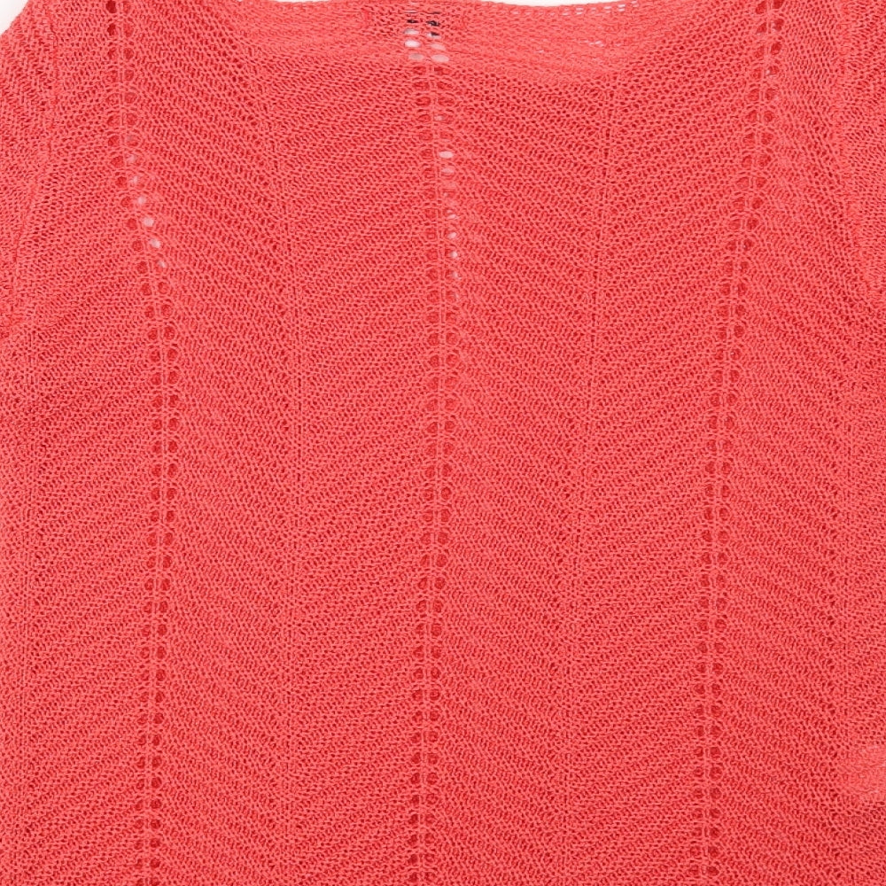 Preworn Womens Pink   Pullover Jumper Size S