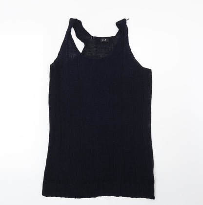 F&F Womens Blue   Vest Jumper Size 12