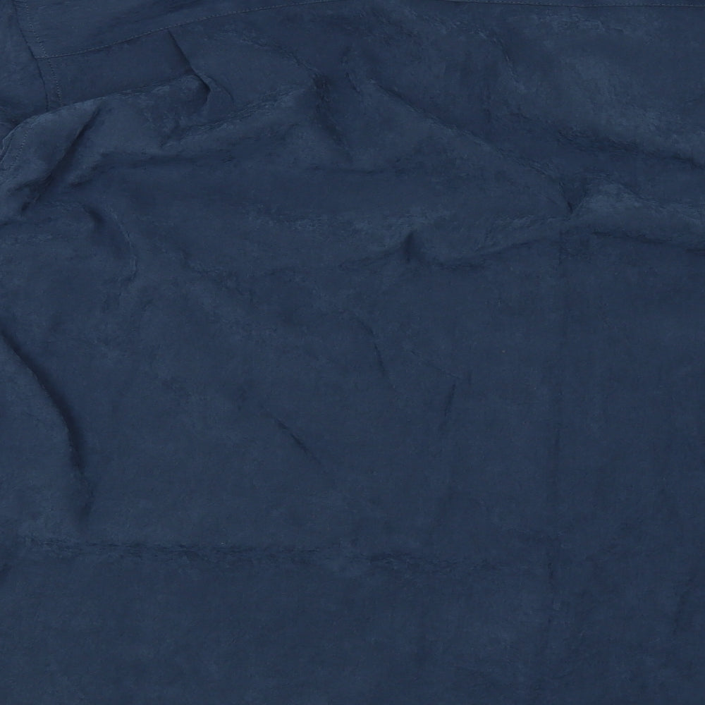 Mens UK Size 2XL Brandini Blue  Button-Up Long Sleeve Casual Shirt