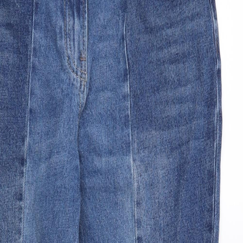 NEXT Womens Blue   Straight Jeans Size 10 L27 in