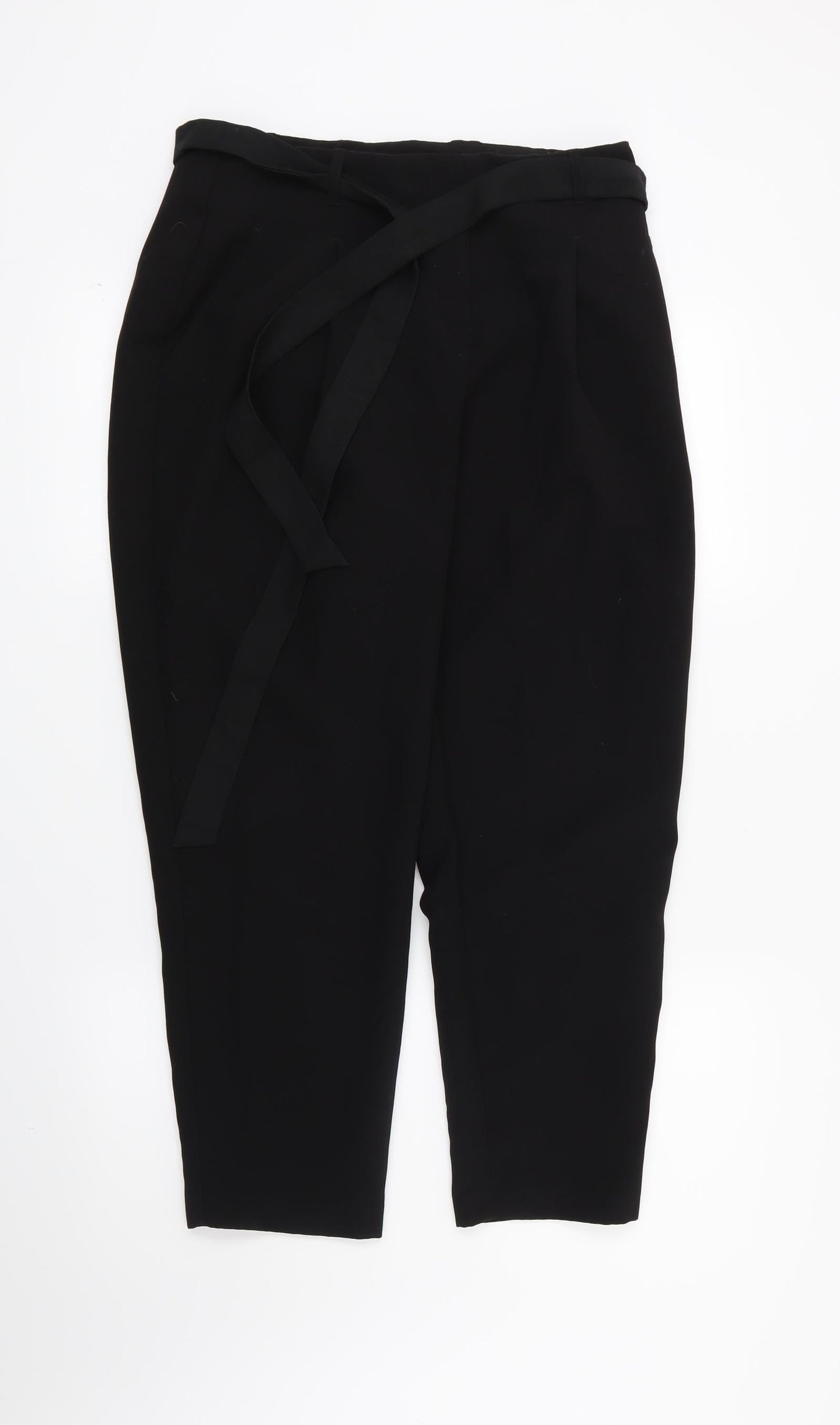New Look Womens Black   Trousers  Size 12 L27 in