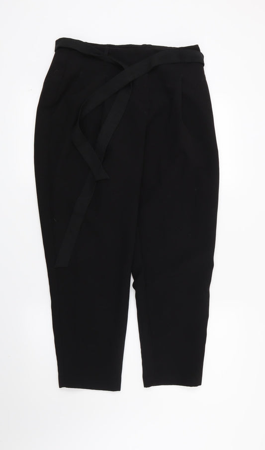 New Look Womens Black   Trousers  Size 12 L27 in