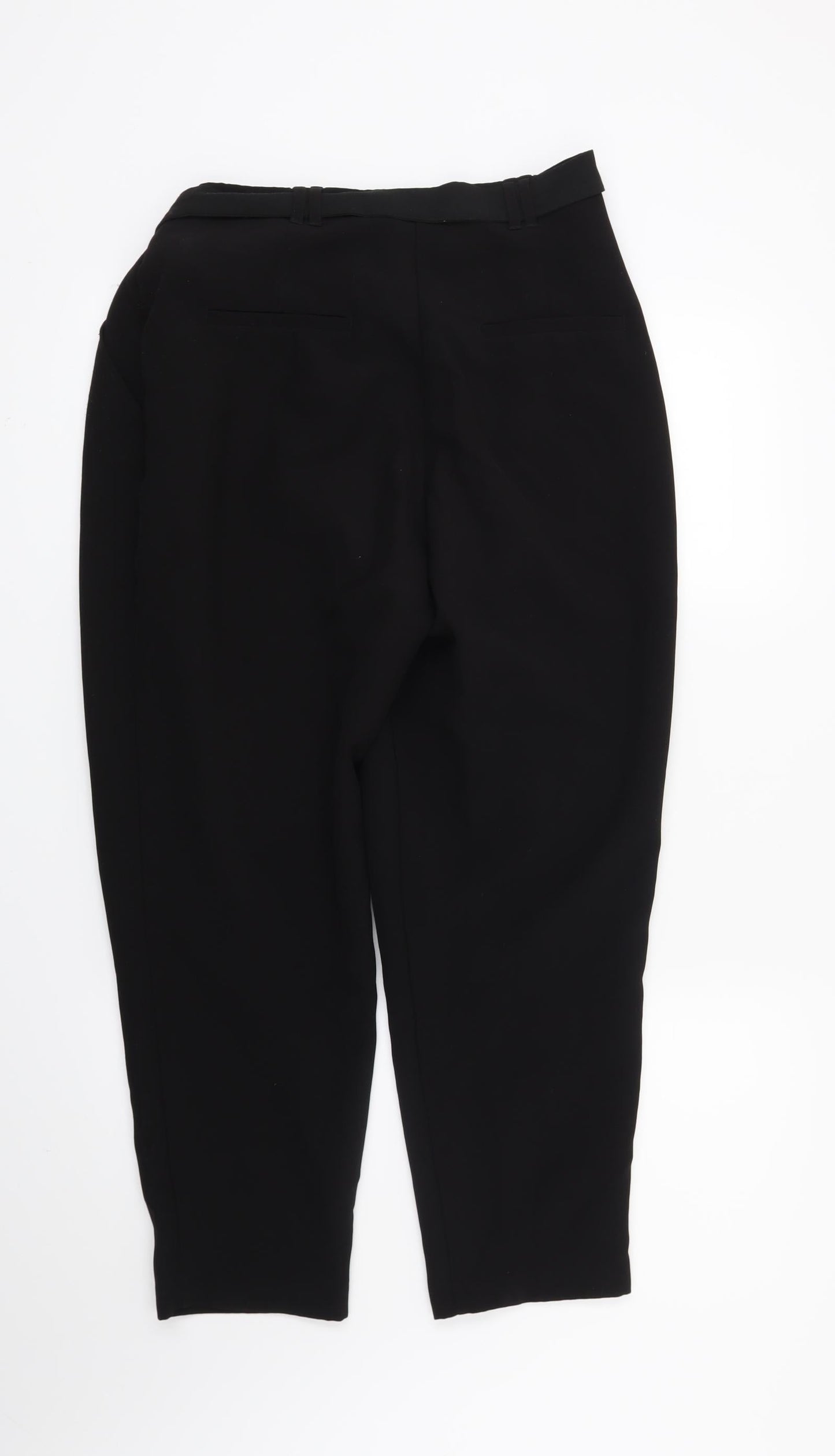New Look Womens Black   Trousers  Size 12 L27 in
