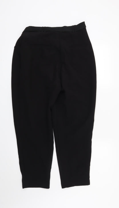 New Look Womens Black   Trousers  Size 12 L27 in