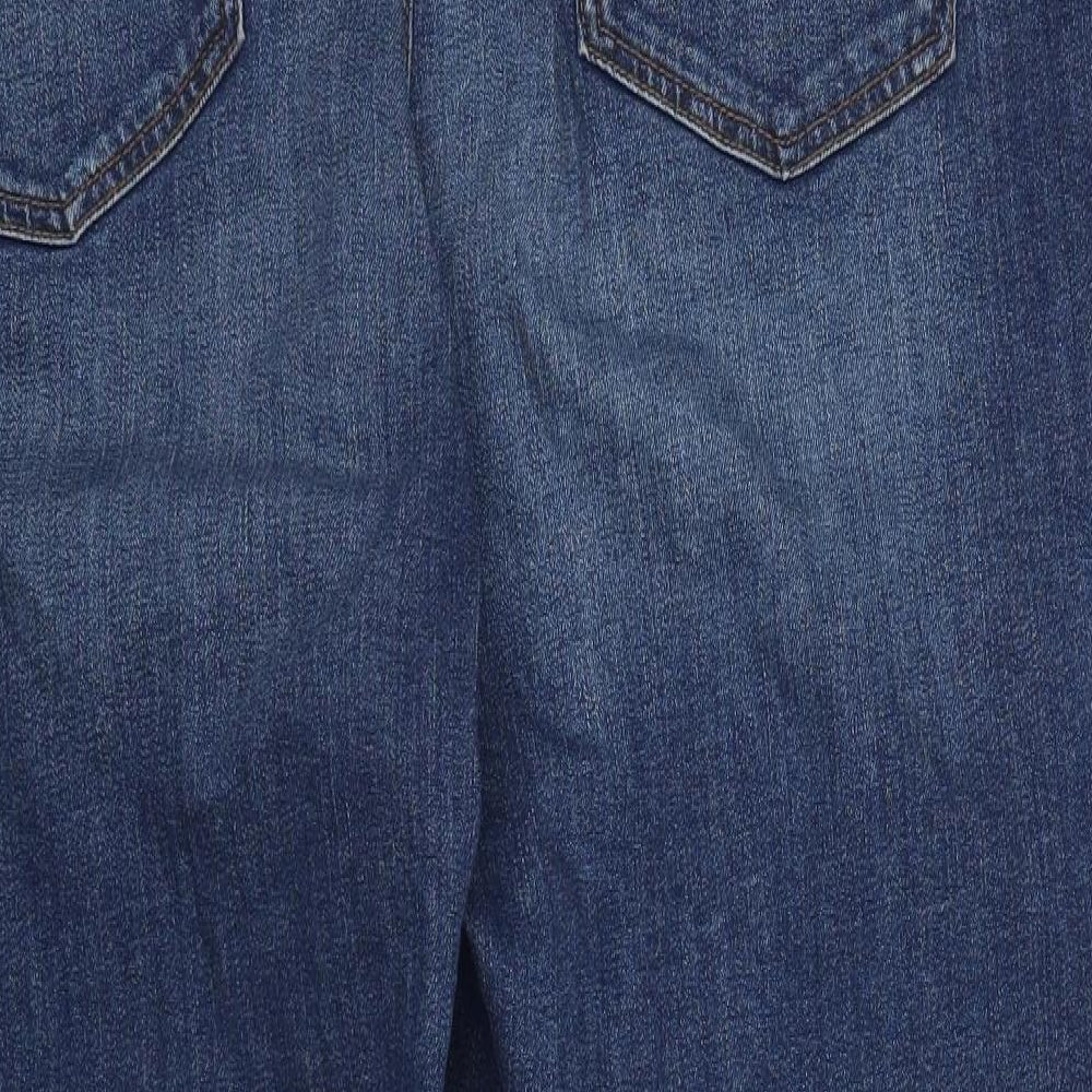 Womens UK Size 44 in Preworn Regular Fit Straight Blue Jeans