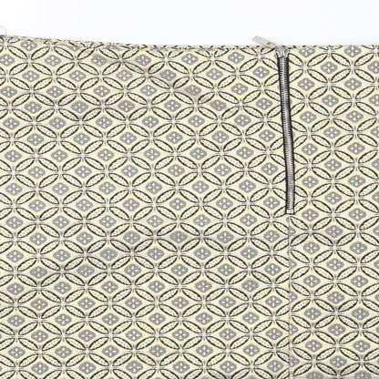 Atmosphere Womens Gold Geometric  Maxi Skirt Size 14