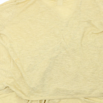 Principles Womens Yellow   Cardigan Jumper Size L