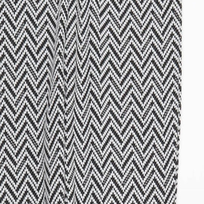 Atmosphere Womens White Geometric  Trousers  Size 10 L29 in