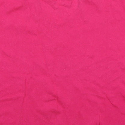 EWM Womens Pink   Basic T-Shirt Size 18