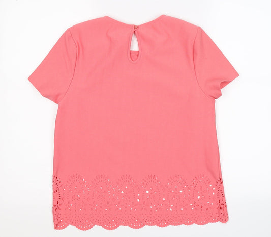 Atmosphere Womens Pink   Basic T-Shirt Size 10