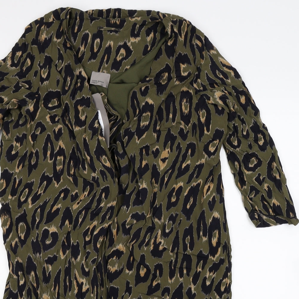Womens UK Size S VERO MODA Green Jacket