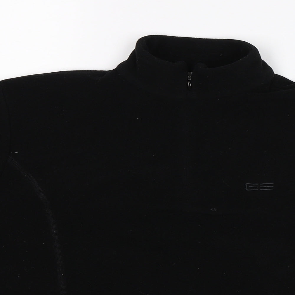 Georg Schumacher Womens Black  Fleece Jacket  Size M