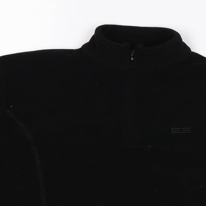 Georg Schumacher Womens Black  Fleece Jacket  Size M