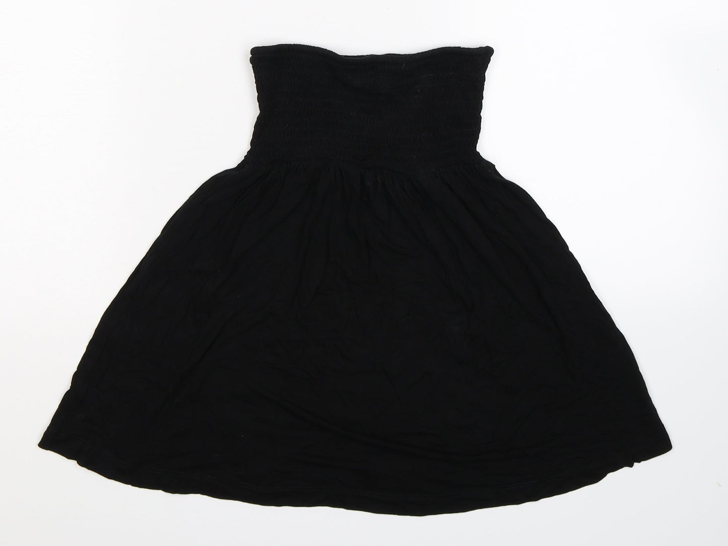 Divided Girls Black   Basic T-Shirt Size 8 Years