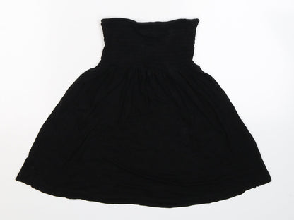 Divided Girls Black   Basic T-Shirt Size 8 Years