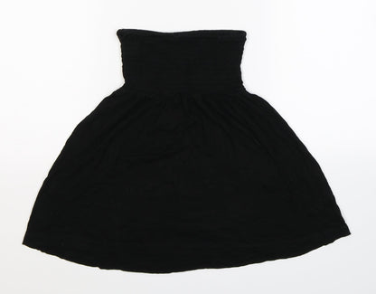 Divided Girls Black   Basic T-Shirt Size 8 Years