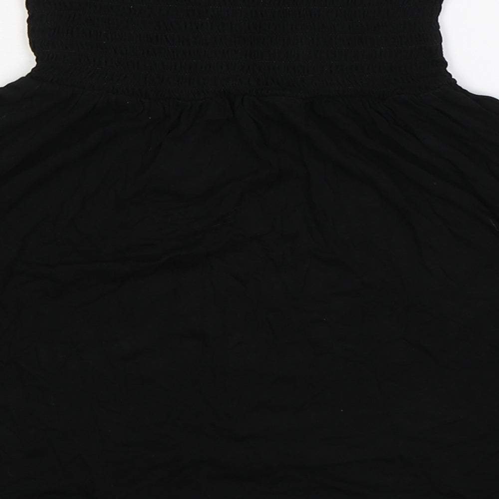 Divided Girls Black   Basic T-Shirt Size 8 Years