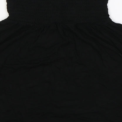 Divided Girls Black   Basic T-Shirt Size 8 Years