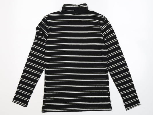 Matalan Womens Black Striped  Camisole T-Shirt Size 12