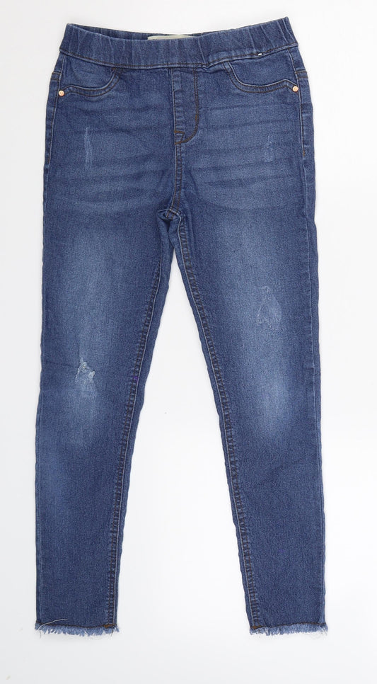 Denim Co Womens Blue  Denim Jegging Jeans Size 8