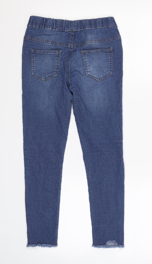 Denim Co Womens Blue  Denim Jegging Jeans Size 8