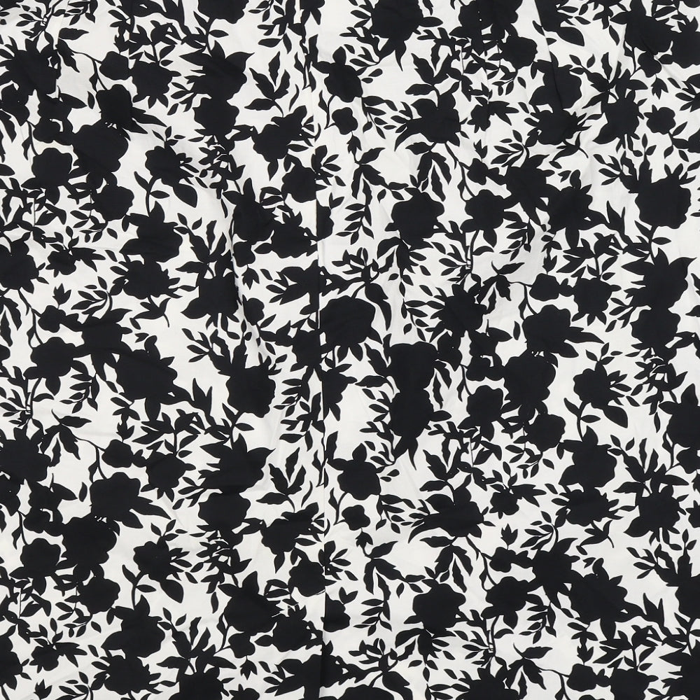 Marks and Spencer Womens Multicoloured Floral  Straight & Pencil Skirt Size 28