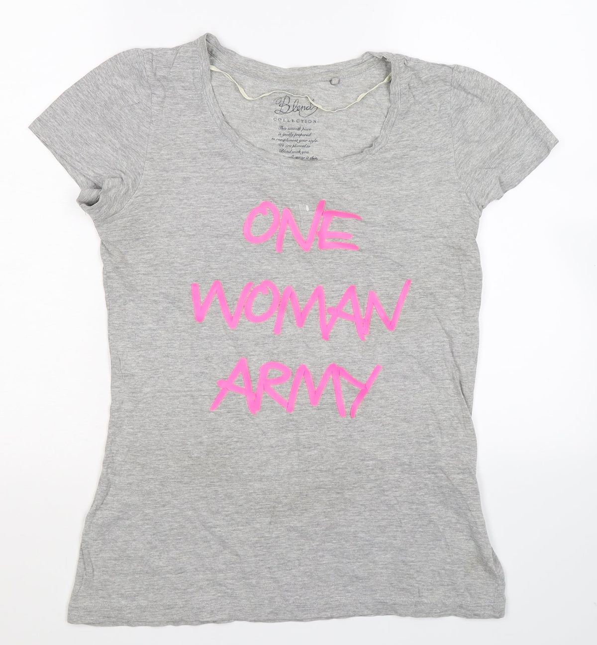 Blend Womens Grey   Basic T-Shirt Size L