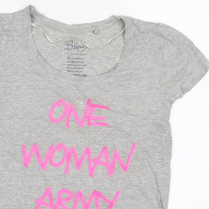 Blend Womens Grey   Basic T-Shirt Size L