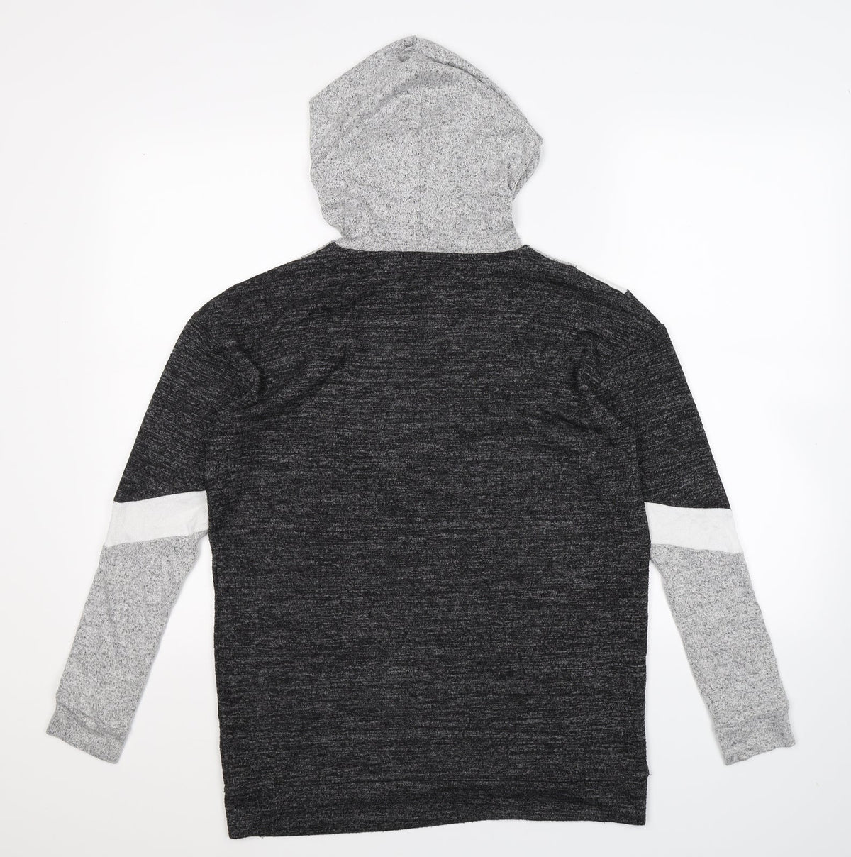 Papaya Womens Grey   Pullover Hoodie Size S