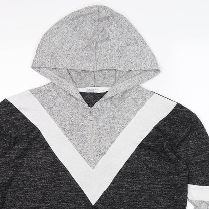 Papaya Womens Grey   Pullover Hoodie Size S