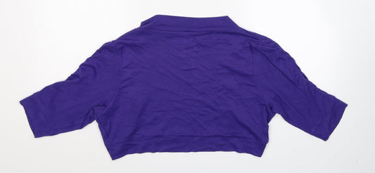 Glamorosa Womens Purple   Cardigan Jumper Size 12