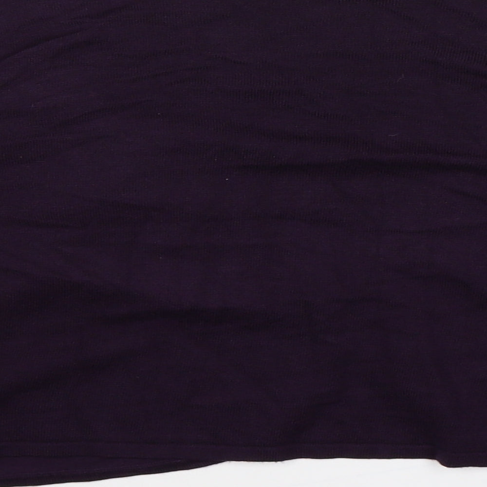 Kaliko Womens Purple  Knit Cardigan Jumper Size 16