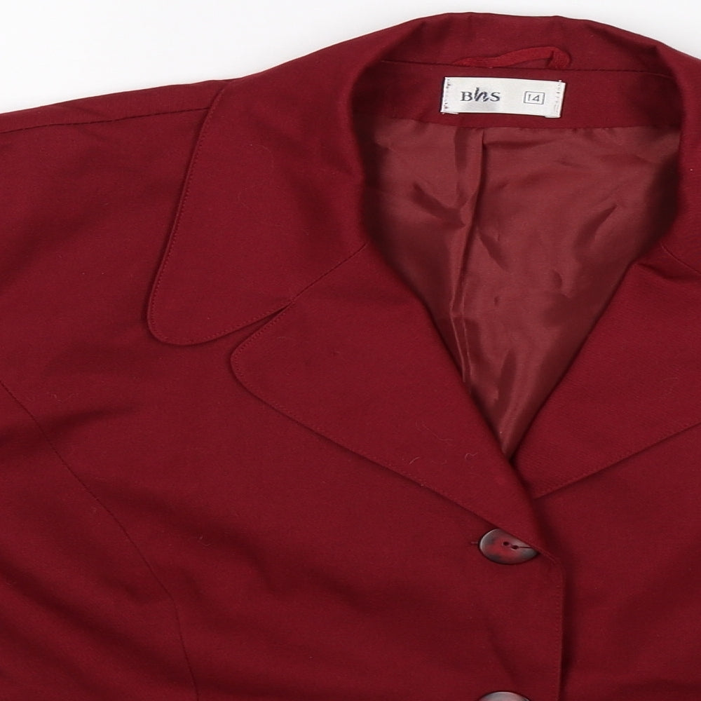 BHS Womens Brown   Jacket Suit Jacket Size 14