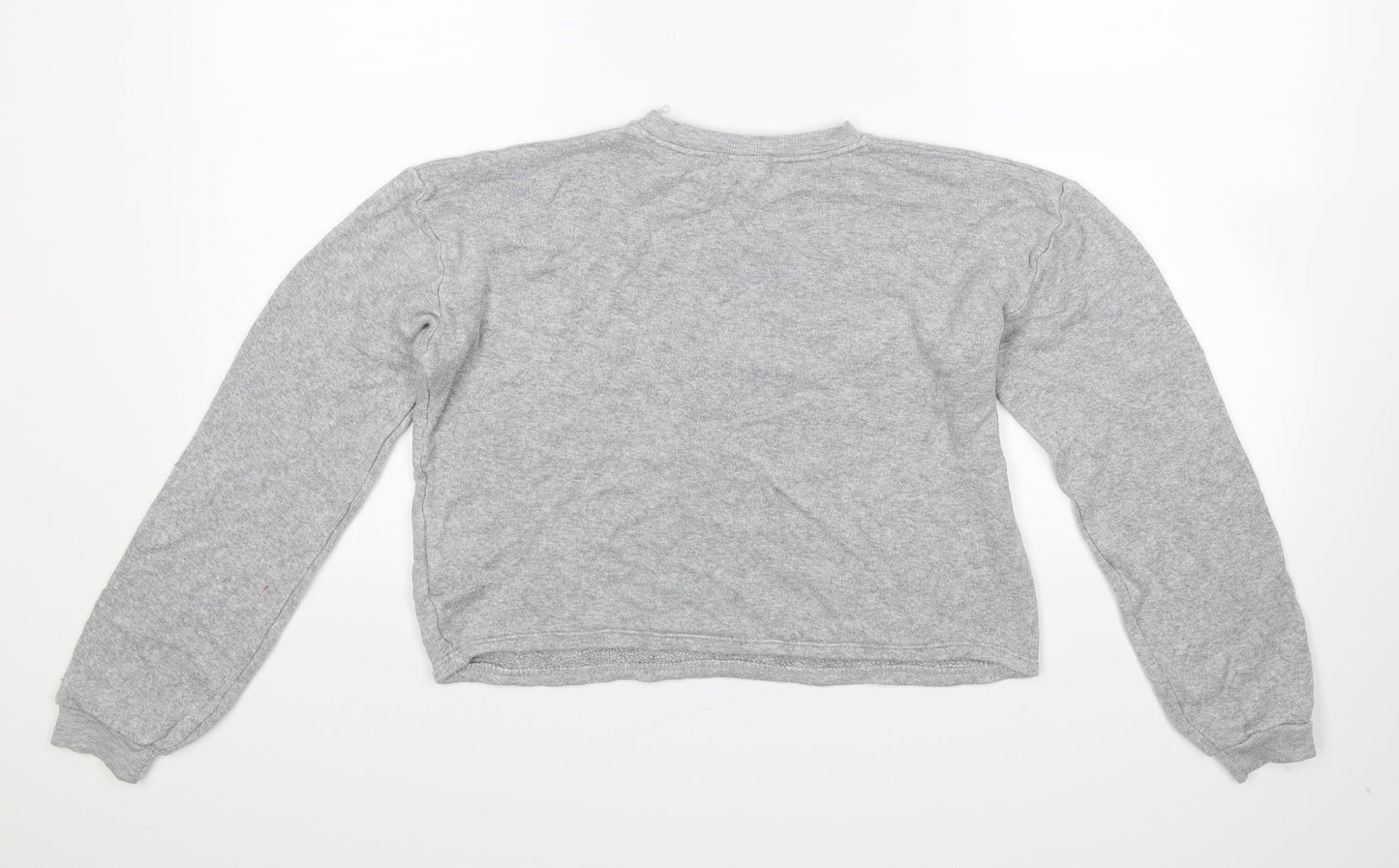 Zara Girls Grey  Knit Pullover Jumper Size 11-12 Years