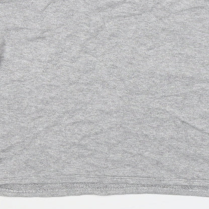 Zara Girls Grey  Knit Pullover Jumper Size 11-12 Years